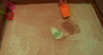 沙滩水流体